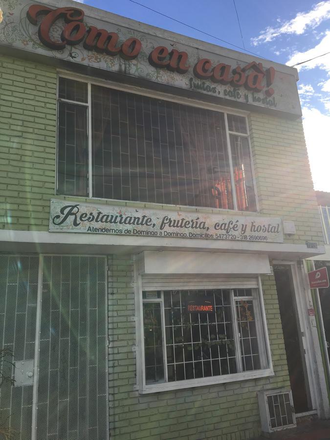 Como En Casa! Restaurante Y Hostal Bogotá Esterno foto